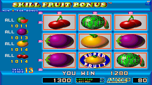 Skill Fruit Bonus (Version 1.9R Dual) Screenshot 1